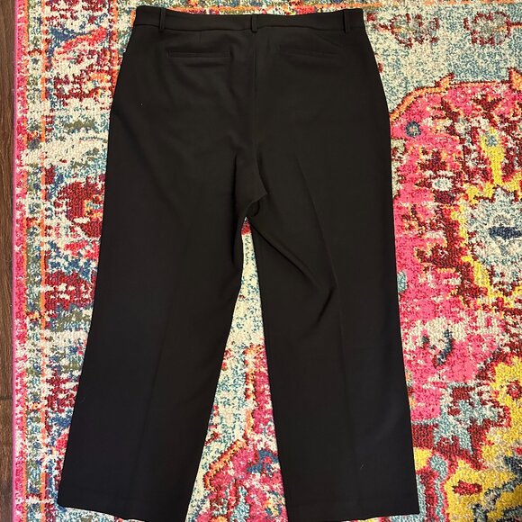 Express Editor Studio Stretch Twill Mid Rise Slim Trouser Pant - Picture 5 of 6